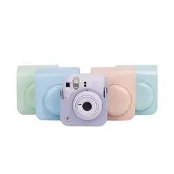 کیف چرمی دوربین فوجی فیلم Instax Mini 12 PU Bag