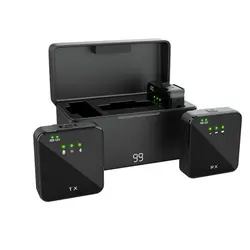 میکروفون بی سیم یقه ای دو کاربر انسر Answer SX63 Dual