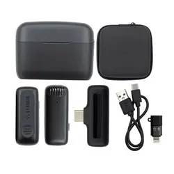 میکروفون دو کاربر بی سیم یقه ای انسر Answer Dual J15 Type-C/Lightning