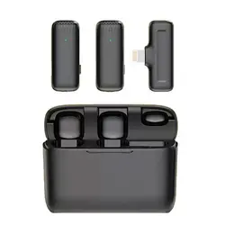 میکروفون دو کاربر بی سیم یقه ای انسر Answer Dual J13 Lightning