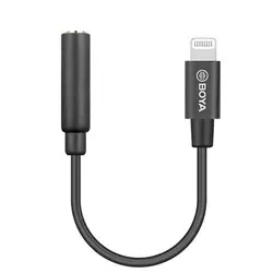 مبدل میکروفون بویا مدل Boya BY-K8 TRS To Lightning