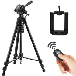 سه پایه موبایل ویفنگ همراه ریموت و هولدر مدل Weifeng WT-3560