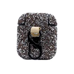 کاور محافظ ایرپاد نگینی همراه آویز Airpods 1-2 Cover