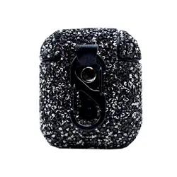 کاور محافظ ایرپاد نگینی همراه آویز Airpods 1-2 Cover