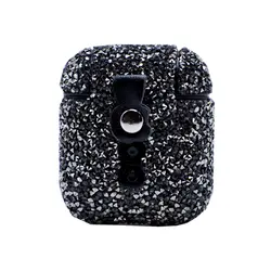 کاور محافظ ایرپاد نگینی همراه آویز Airpods 1-2 Cover