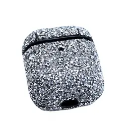 کاور محافظ ایرپاد نگینی همراه آویز Airpods 1-2 Cover