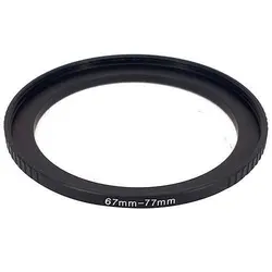 رینگ تبدیل فیلتر 67 میلی متری به 77 میلی متری