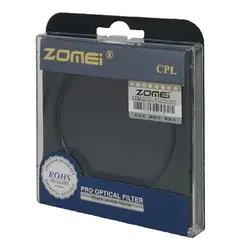 فیلتر لنز پولاریزه زومی مدل Zomei DW1 Wide Band PRO CPL 72mm