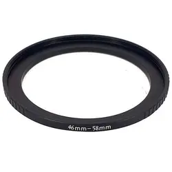 رینگ تبدیل فیلتر 46 میلی متری به 58 میلی متری