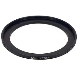 رینگ تبدیل فیلتر 62 میلی متری به 82 میلی متری