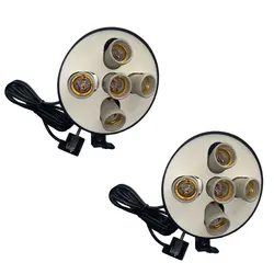 کیت 2 شاخه سافت باکس 70×50 دیاموند + هولدر 5 لامپ + پایه + میکروفون