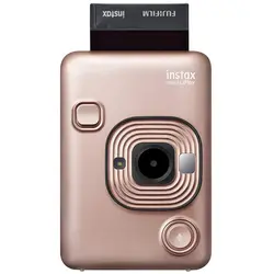 دوربین دیجیتالی چاپ سریع اینستکس مینی لیپلی فوجی فیلم | FUJIFILM INSTAX Mini LiPlay Camera (Blush Gold)