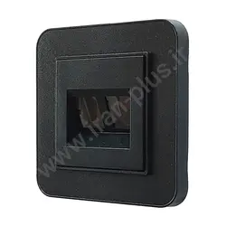 تلفن دوسوکت cat3+cat3 مدل ارس مشکی