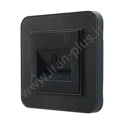 تلفن تک سوکت (2خط) مدل ارس مشکی