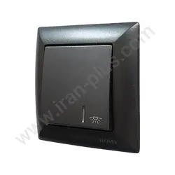 شاسی راه پله مدل الیزه رنگی زغال سنگی