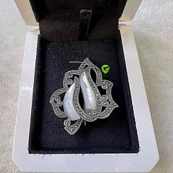 گل سینه صدفی کد2449