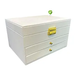 جعبه جواهرات سفید کد2485
