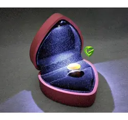 جعبه انگشتری قلبی کد2365