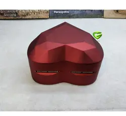 جعبه انگشتری قلبی کد2365