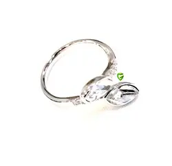 انگشترسواروسکی بیضی کد2353