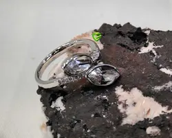 انگشترسواروسکی بیضی کد2353