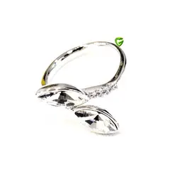 انگشترسواروسکی بیضی کد2353