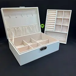 جعبه سفید جواهرات کد2346