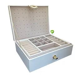 جعبه جواهرات سفید کد2345