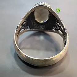 انگشترطرح عقیق ترک کد2298