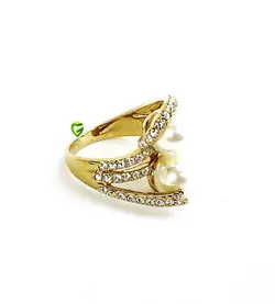 انگشتردو مروارید کد 2275