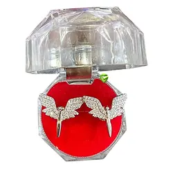 گوشواره دورنگ کد 2224