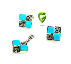 نیمست طرح فیروزه کد2196