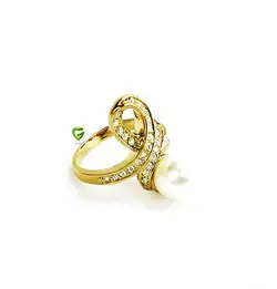 انگشترمروارید پیچ2 کد 2150