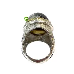 انگشترشجربهاری سبز کد 2064