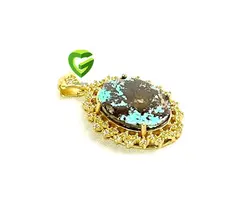 آویزسنگ فیروزه بلک کد1934