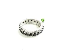 انگشتریک دورمشکی کد 1920