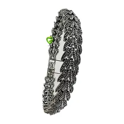 دستبندچرم فیروزهای فیروزه کد1860