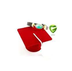 دستبندفیروزه با چرم کد1861