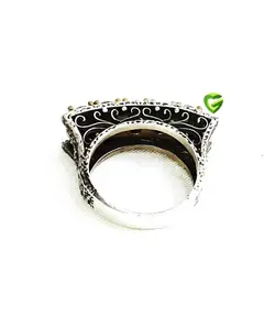 انگشترردیفی دورنگ کد 1849