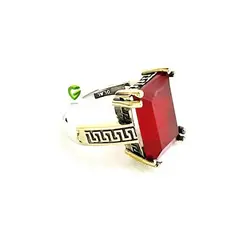 انگشتریاقوت مستطیل ترک کد1836