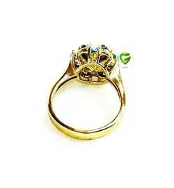 انگشترگردگل کد1833