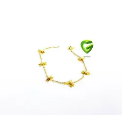 دستبندسنجاقک زرد ریزکد1828