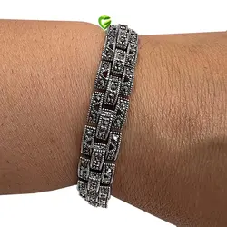 دستبندسیاه قلم سبز کد1824