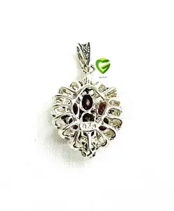 آویزاشک دور یاقوت کد1792