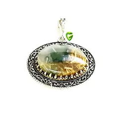 آویزعقیق رتیل سبزافق کد1787