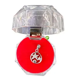 آویزعقیق رتیل سبز کد1785