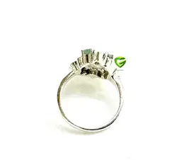 انگشترچهارتکه زمرد کد1781