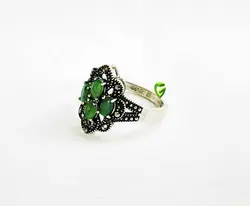 انگشترزمردشیک کشیده کد1768