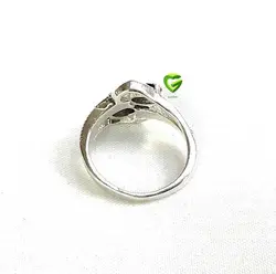 انگشتردو یاقوت کبود کد 1767