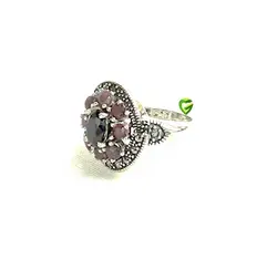 انگشترکبود دوریاقوت کد1755